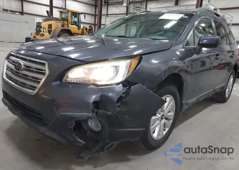 2015 Subaru Outback 2.5I Premium z USA, uszkodzony, nr VIN 4S4BSADC2F3244975